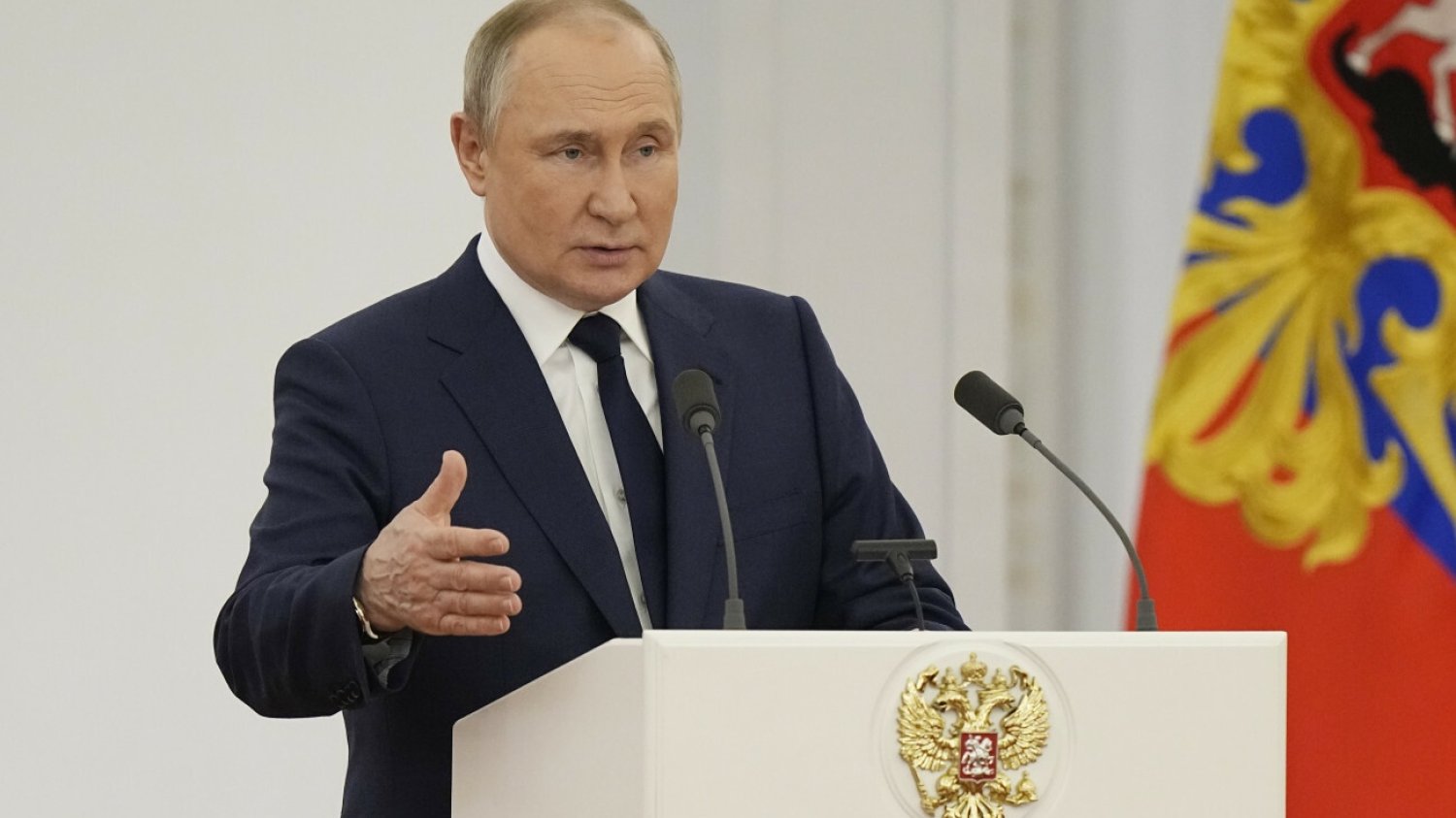 Władimir Putin chce zmusić Europę do nacisków na Ukrainę
