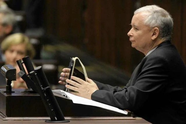 Jarosław Kaczyński chciał by Sejm przegłosował konstruktywny wotum nieufności dla rządu Donalda Tuska