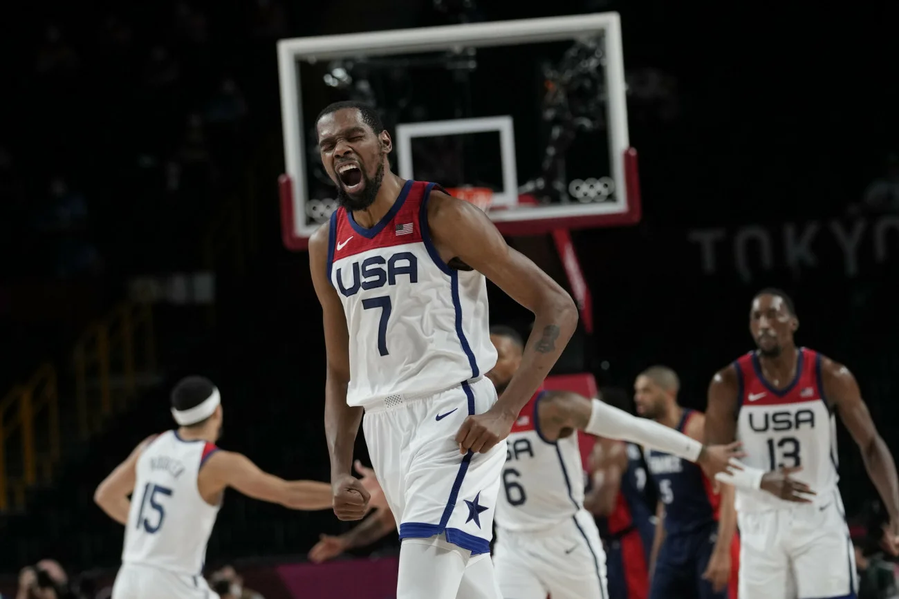Kevin Durant był bohaterem sobotniego finału olimpijskiego, zdobywając dla USA aż 29 punktów