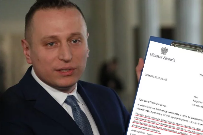 Senator Krzysztof Brejza zapytał MZ o strategię w walce z koronawirusem.