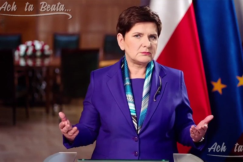 Ekipa z satyrycznej facebookowej strony "Ach ta Beata" przerobiła kolejne orędzie premier Beaty Szydło.