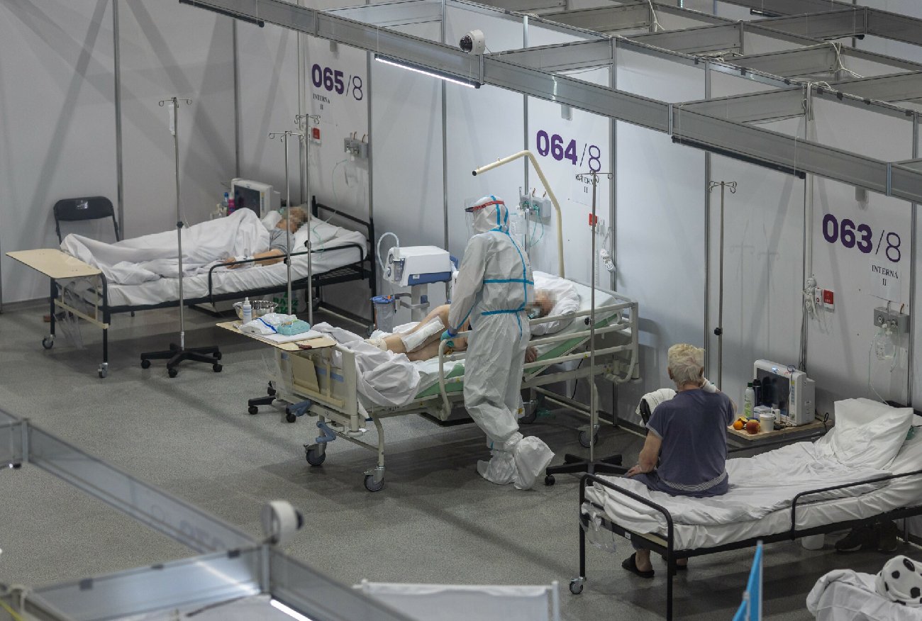 Koronawirus w Austrii. Szpitale na granicy wydolności.