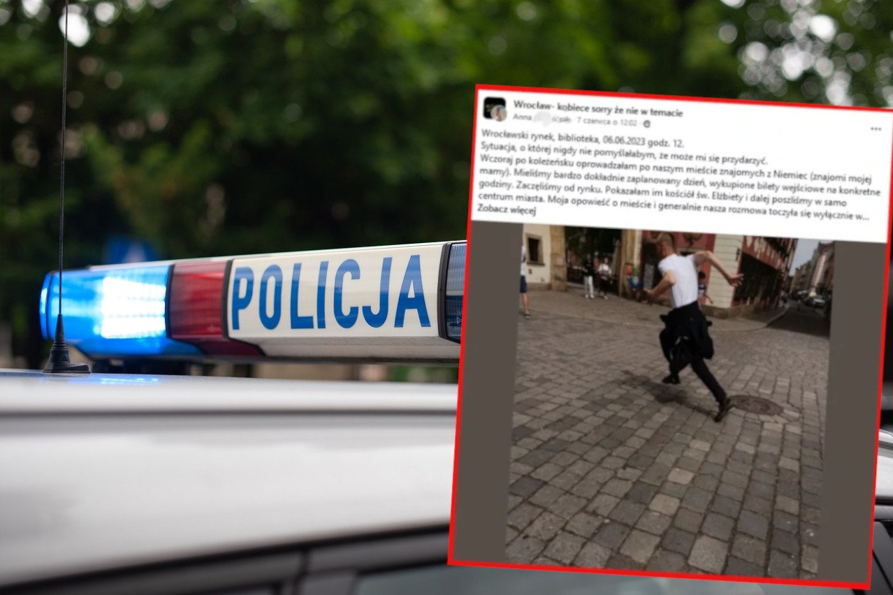 Policjanci z Wrocławia zatrzymali "faceta z irokezem". Jest apel do jego ofiar