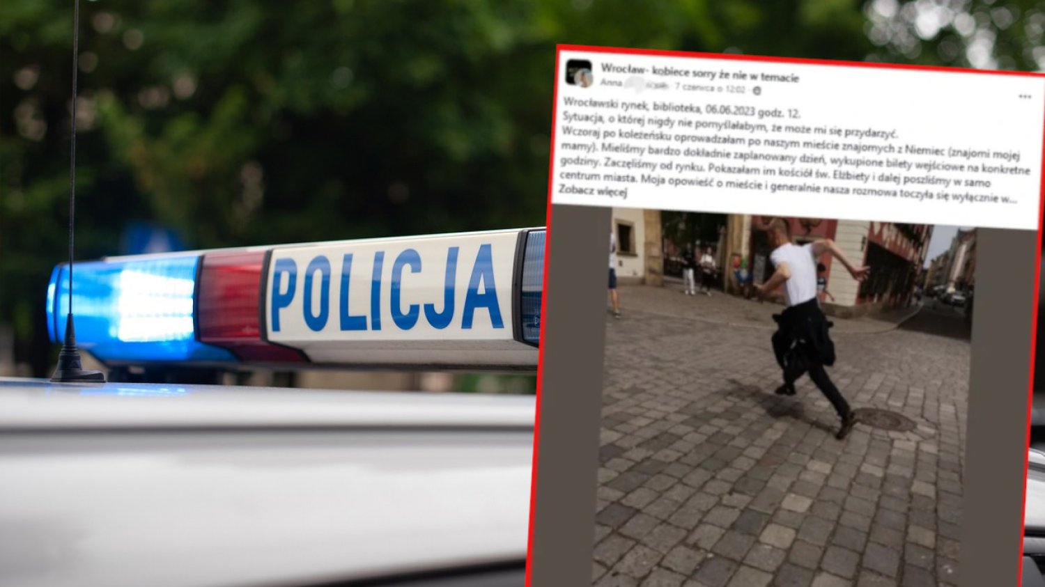 Policjanci z Wrocławia zatrzymali "faceta z irokezem". Jest apel do jego ofiar