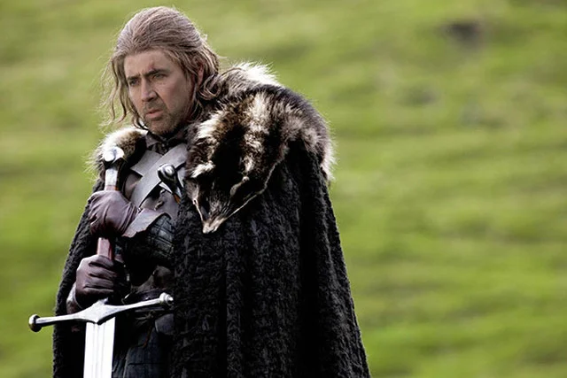Nicolas Cage w "Grze o Tron"? Czemu nie!
