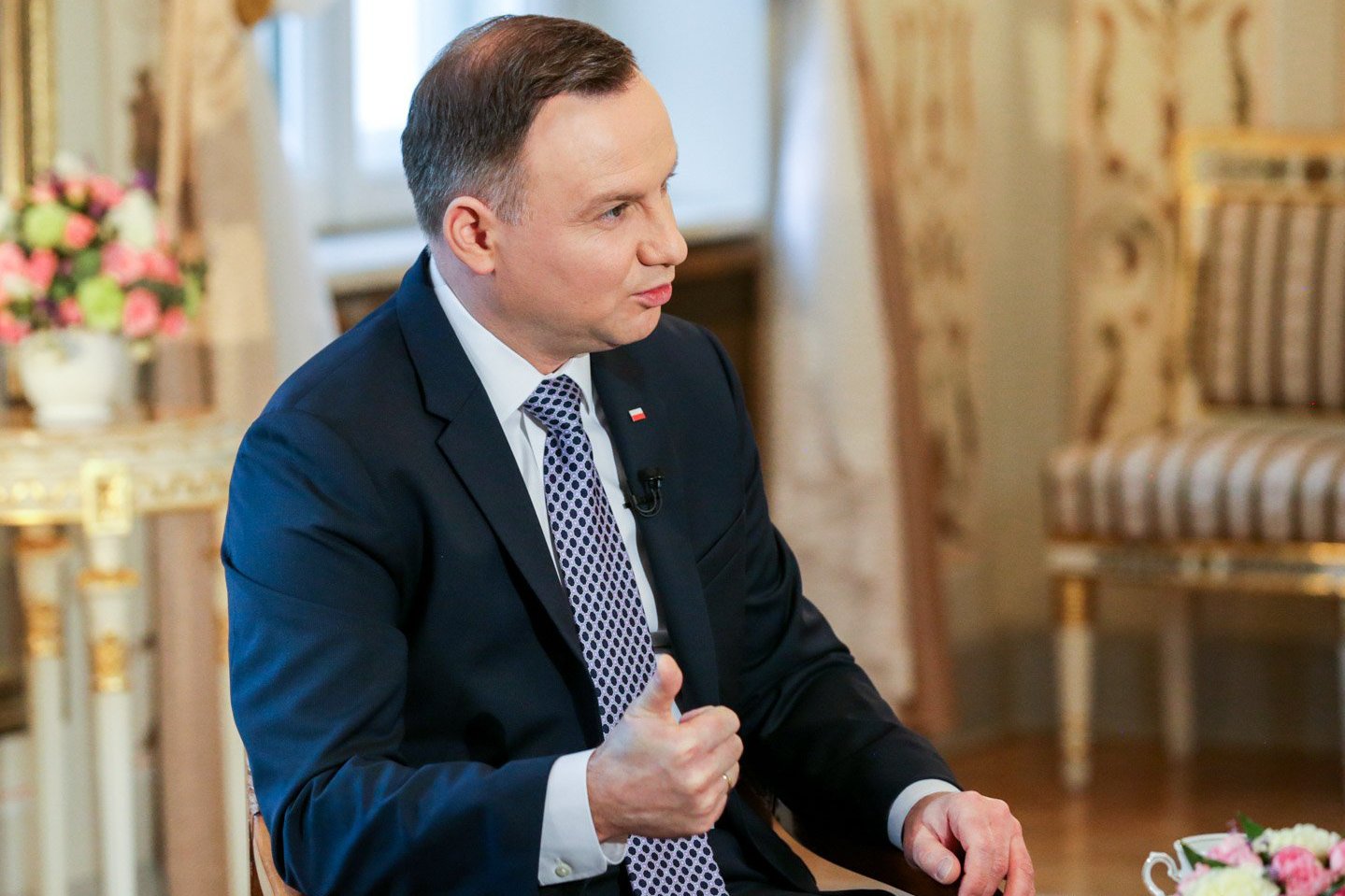 Andrzej Duda był dziś gościem TVN i mówił o trójpodziale władze.
