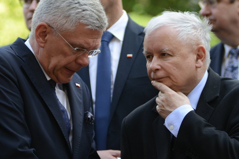 Na Białorusi ktoś zamieścił billboard uderzający w rządy PiS w Polsce.