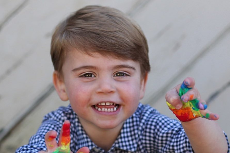 Książę Louis skończył 2 lata