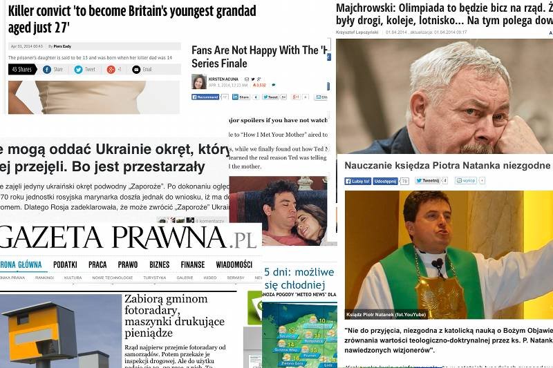 Te artykuły akurat nie są żartem prima aprilisowym