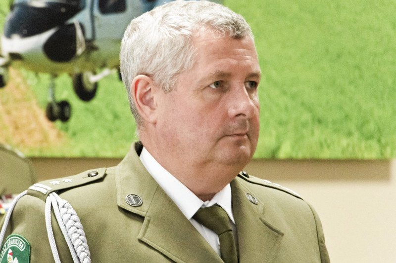 Szef Straży Granicznej Marek Łapiński niedawno otrzymał szlify generalskie od prezydenta Andrzeja Dudy