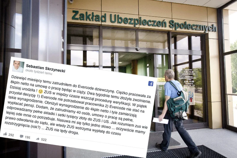 ZUS wyjaśnia aferę z matką, której obniżono zasiłek chorobowy z 8 do 4 tys. złotych.