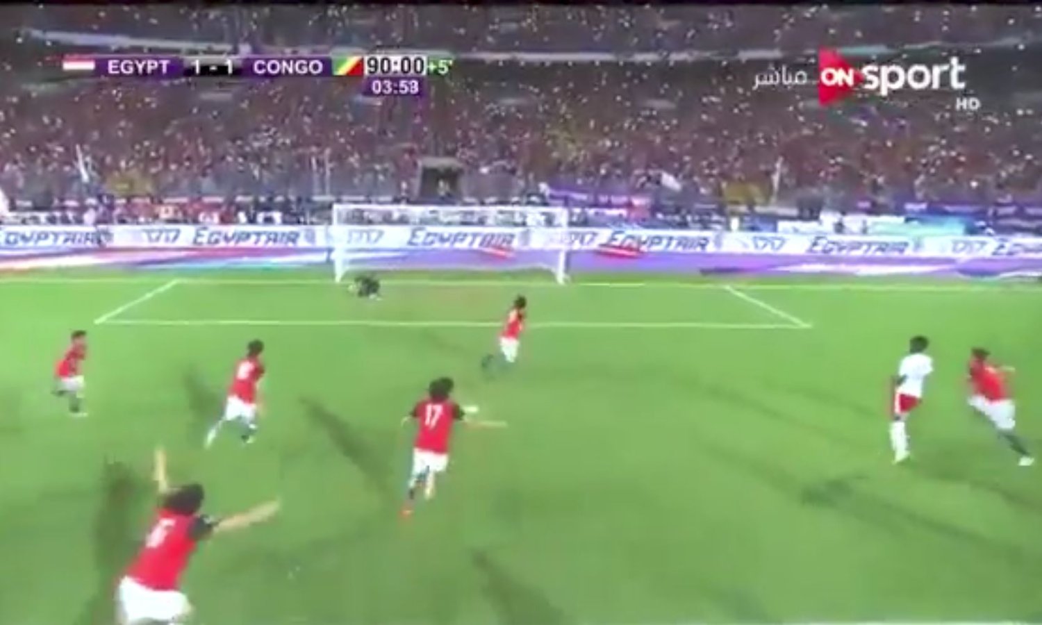 Bramka w 95. minucie strzelona przez Mohameda Salaha dala Egiptowi awans na MŚ. Jest nagranie