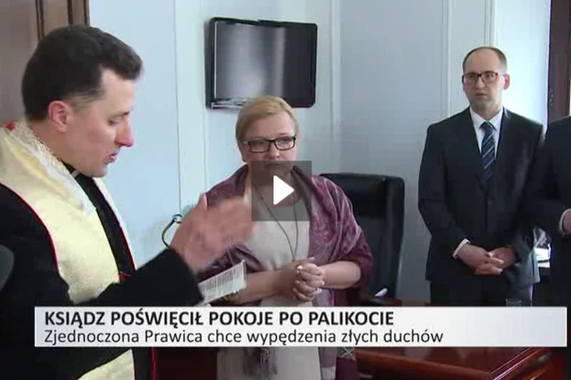 Fronda ogłasza duchowy detoks gabinetu po Palikocie. I przypomina... sejmowe egzorcyzmy