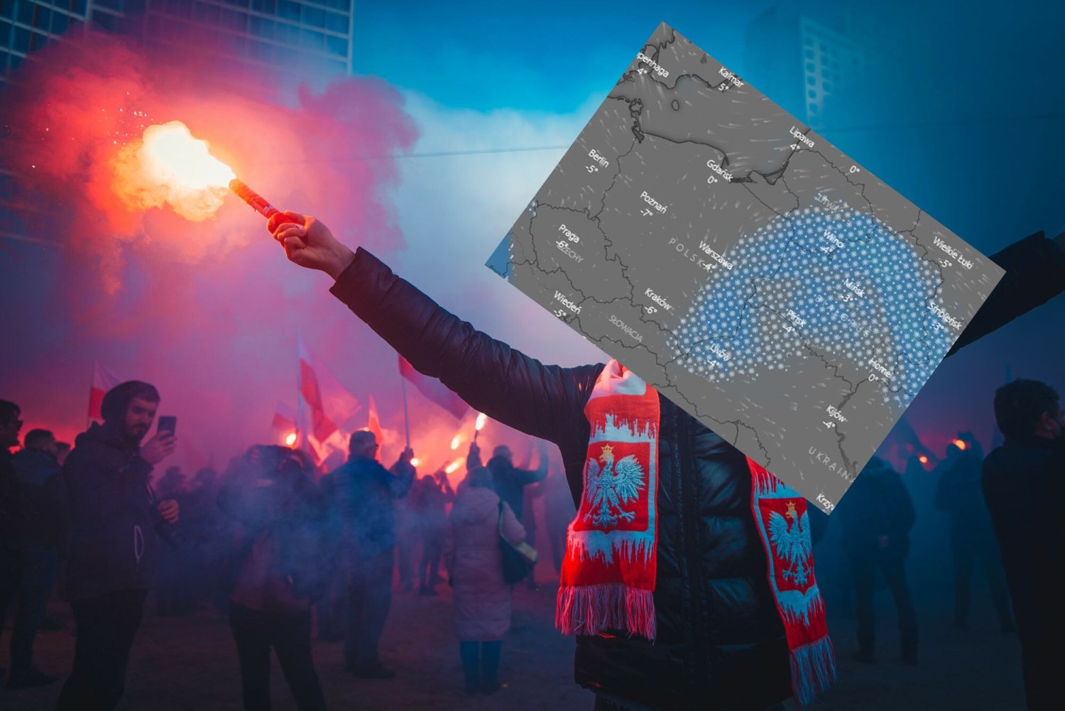 Prognoza pogody na długi weekend ze Świętem Niepodległośći.