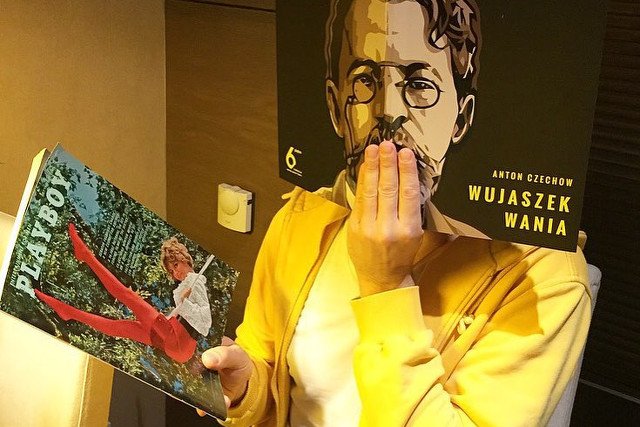 W teatrze Michała Żebrowskiego zamiast porno grają Czechowa.