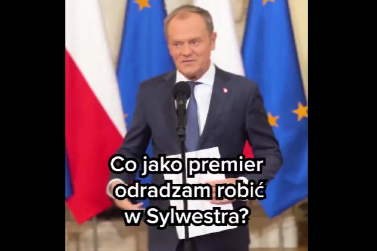 Donald Tusk ma dla Polaków radę na Sylwestra. Nagrał filmik.