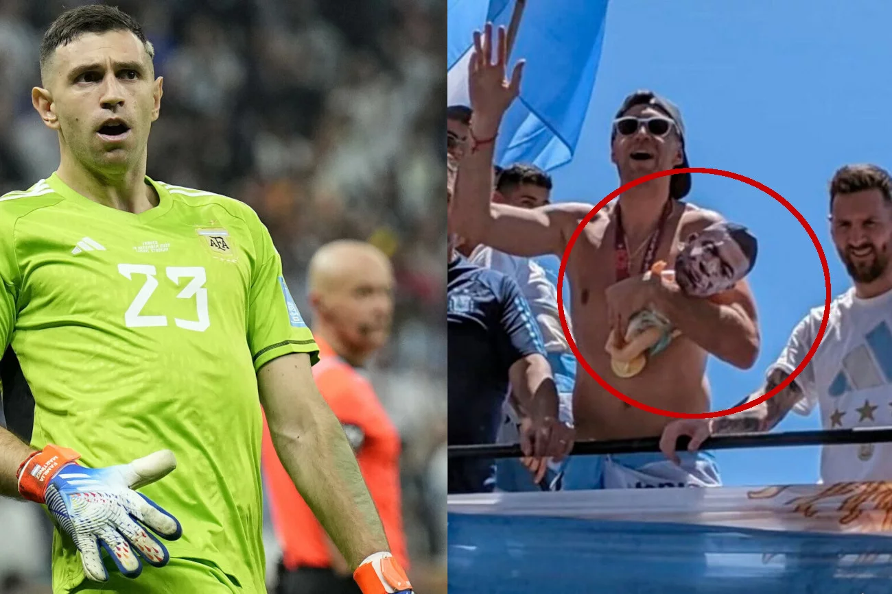 Emiliano Martinez stał się jedną z najbardziej kontrowersyjnych postaci po finale mundialu w Katarze.