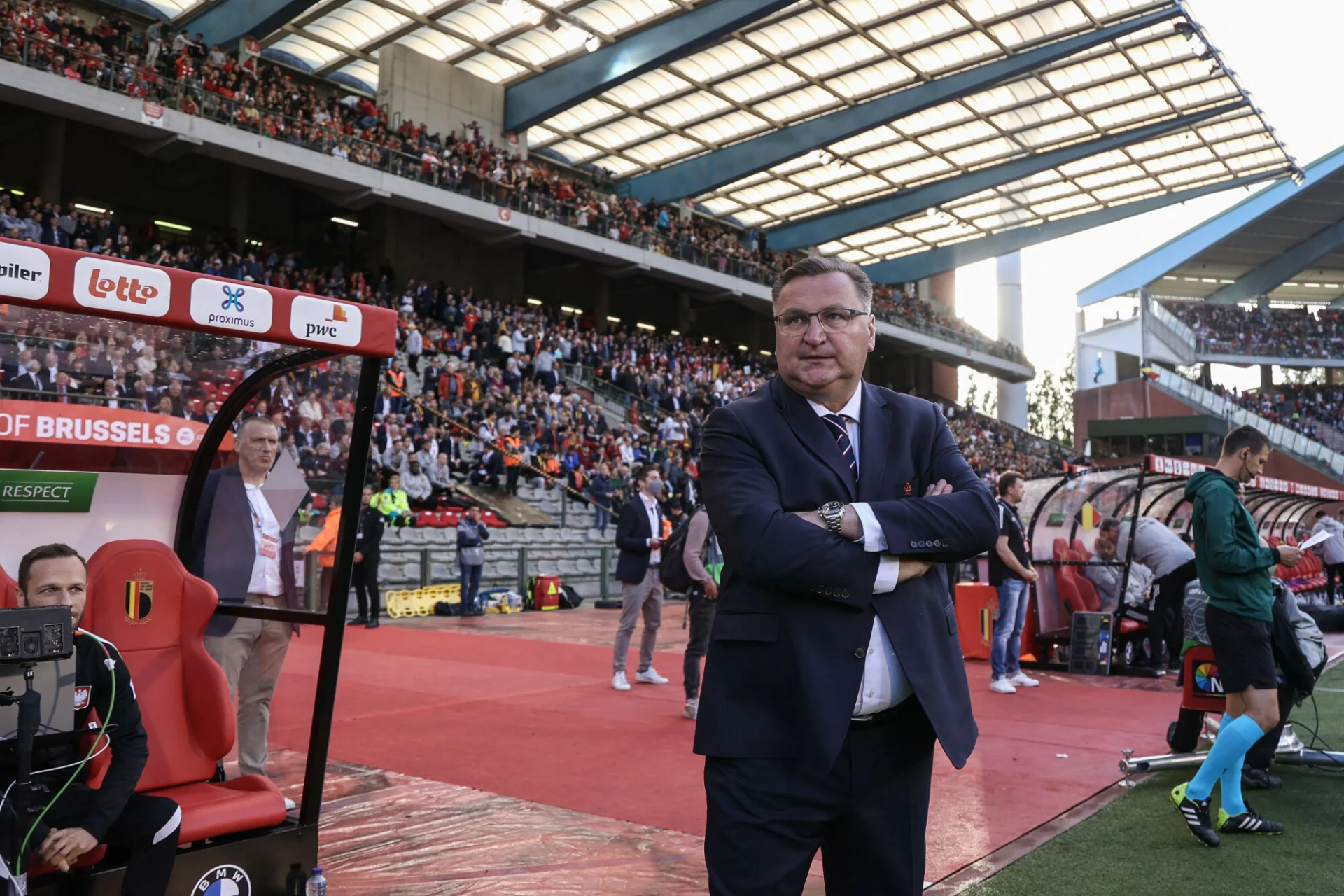 Czesław Michniewicz o porażce z Belgią w Brukseli: chcieliśmy grać w piłkę
