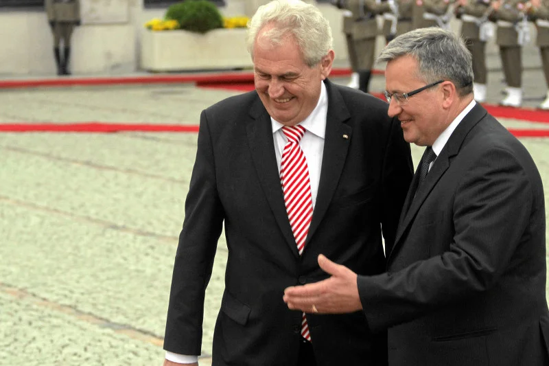 Prezydent Czech Milosz Zeman