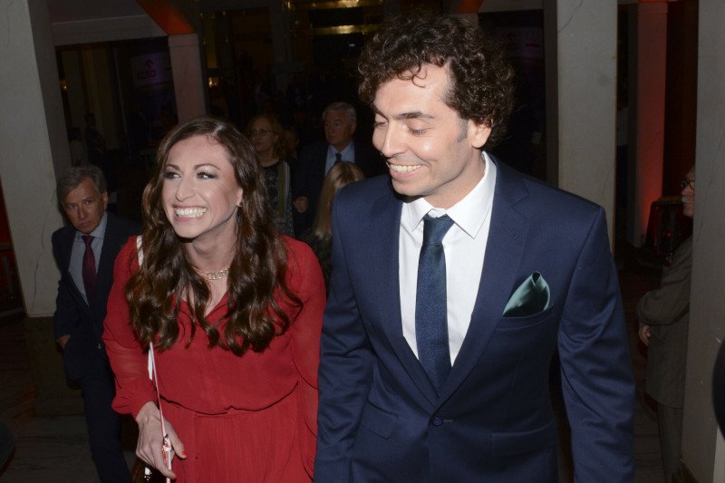 Justyna Kowalczyk z mężem