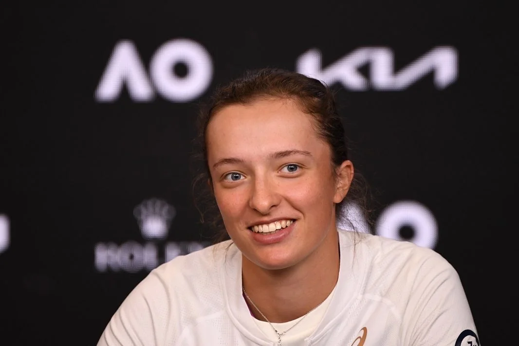 Iga Świątek zadowolona ze swojej gry na początek Australian Open