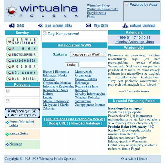 17 stycznia 1999 roku