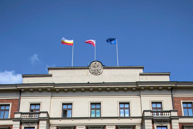 Urząd wojewódzki w Krakowie nie wygląda już tak samo, jak kiedyś.