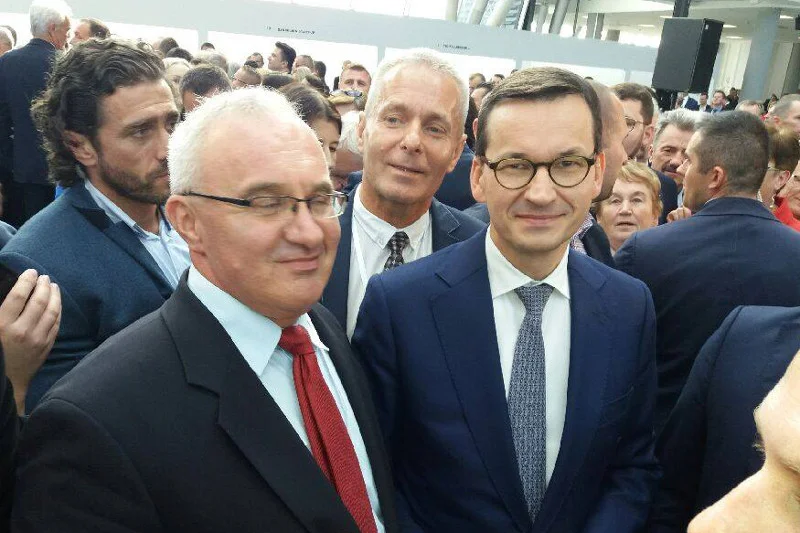 Jacek Kotula z premierem Mateuszem Morawieckim