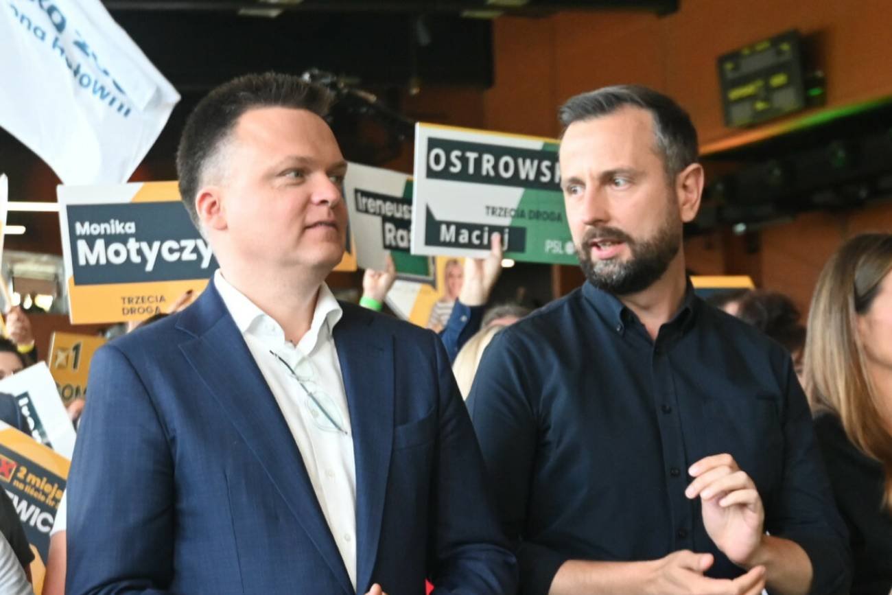 Ujawniono wewnętrzny sondaż Trzeciej Drogi