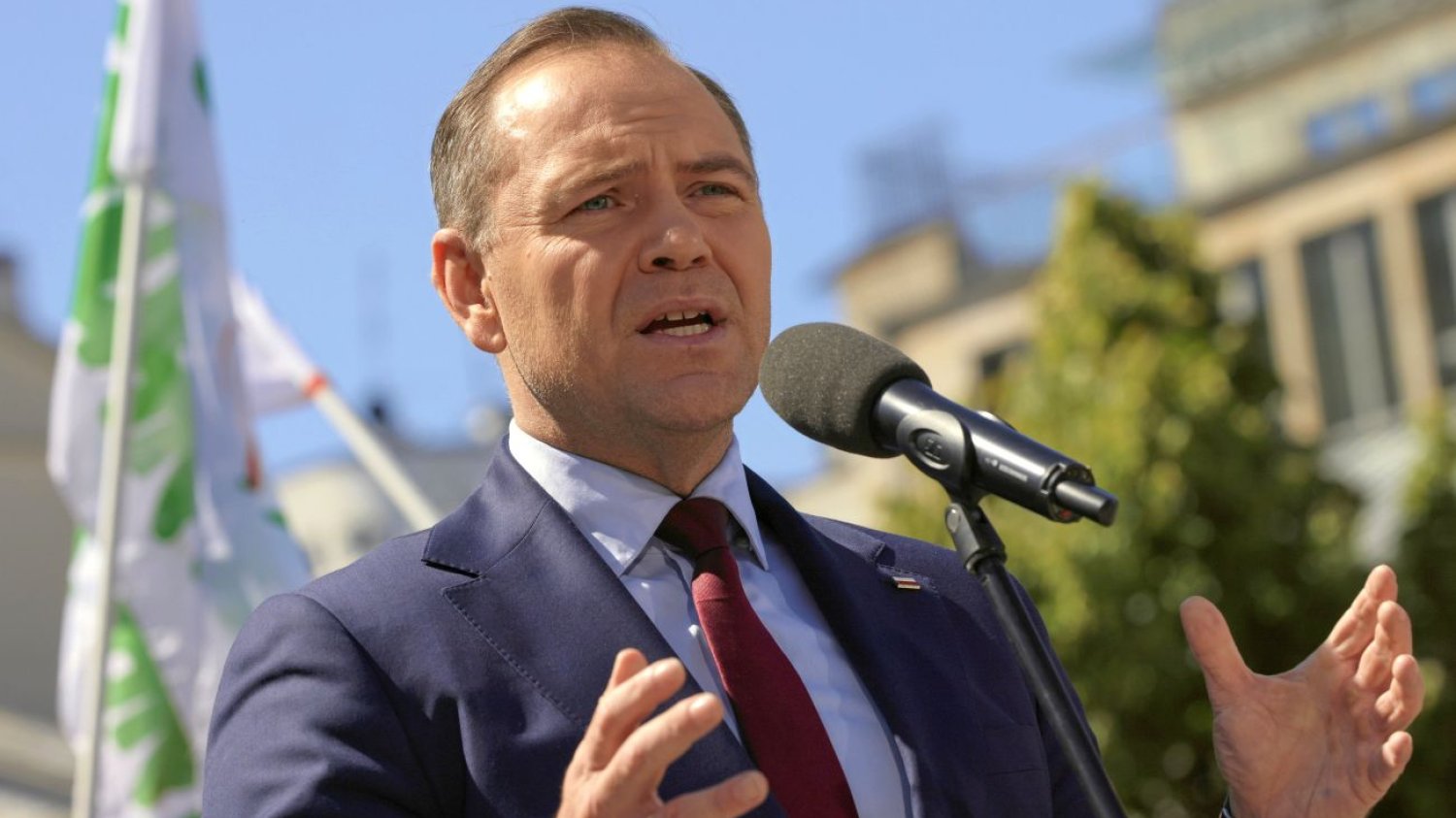 Prezydent-elekt Karol Nawrocki udzielił pierwszego wywiadu zagranicznemu medium - węgierskiemu Prezydent-elekt Karol Nawrocki udzielił pierwszego wywiadu zagranicznemu medium - węgierskiemu