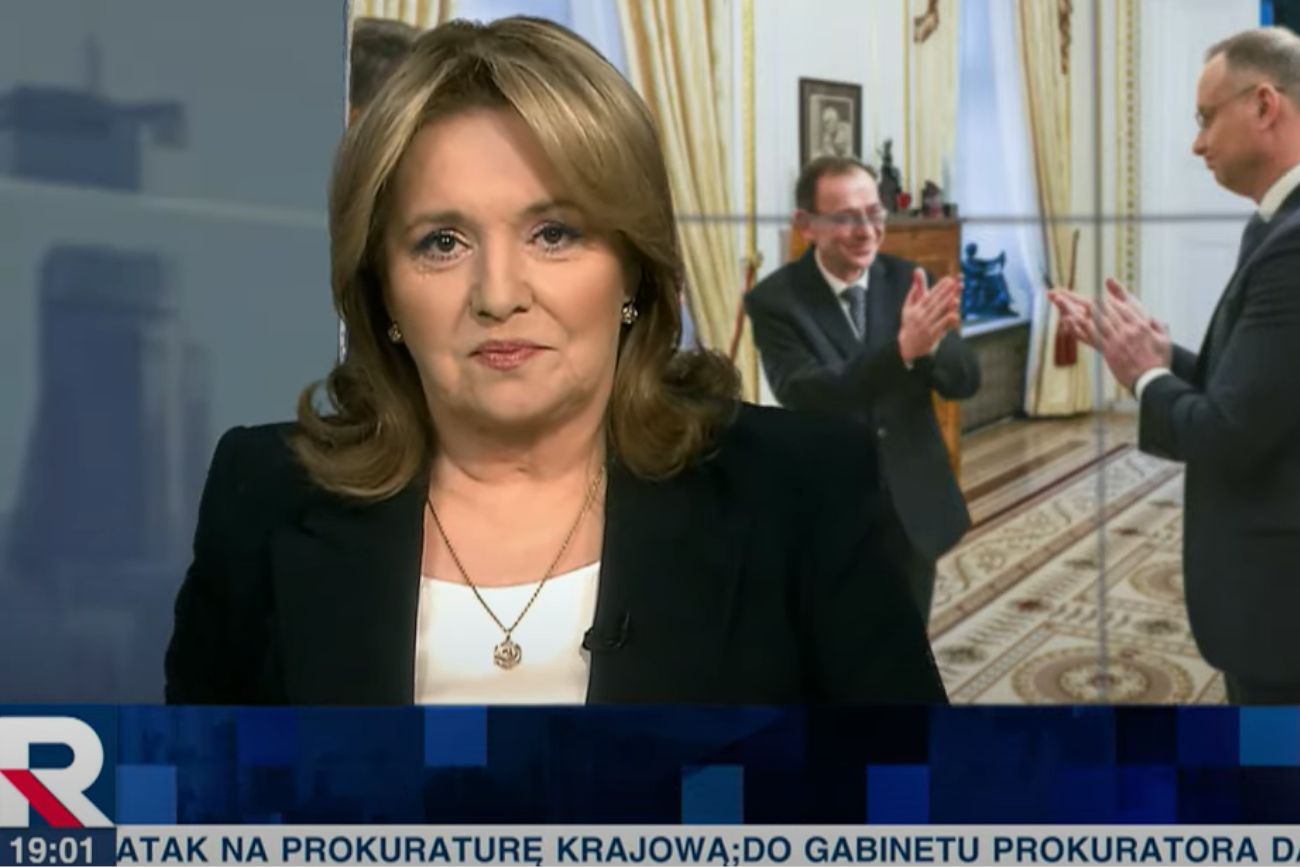 TV Republika o spotkaniu Dudy z Kamińskim i Wąsikiem. Było "dzieło modlitewne" i uściski "na misia"