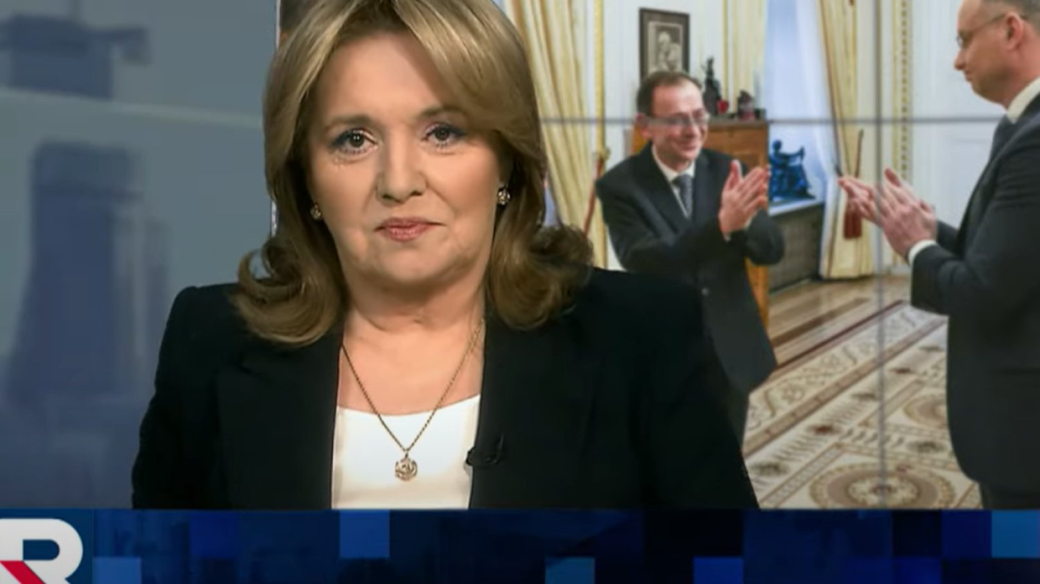 TV Republika o spotkaniu Dudy z Kamińskim i Wąsikiem. Było "dzieło modlitewne" i uściski "na misia"