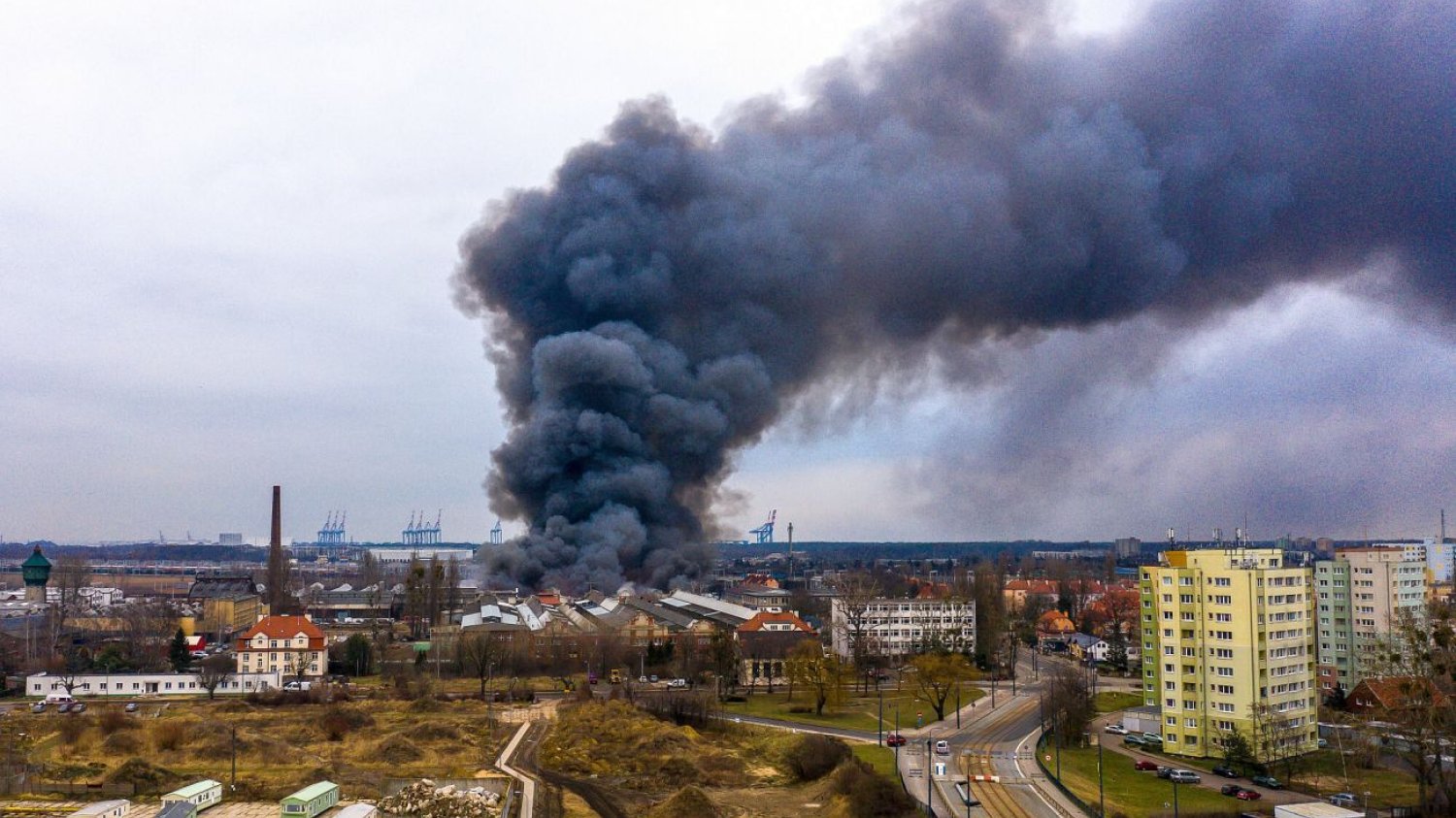 Pożar w gdańskiej hali na Przeróbce zaczął się od zakamuflowanej w niej fabryki narkotyków