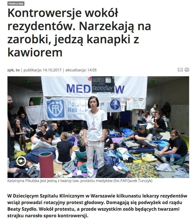 Ten materiał tvp.info przeszedł do historii dziennikarstwa w służbie propagandy.