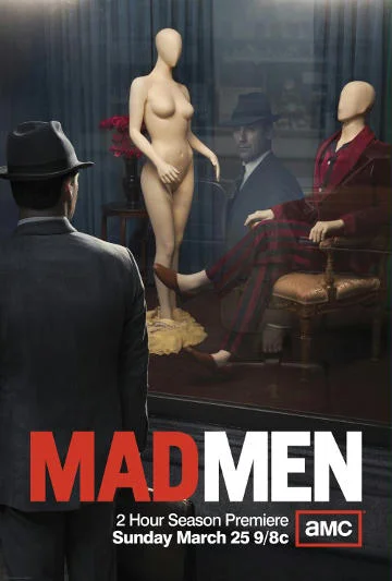 Plakat z serialu "Mad Men"