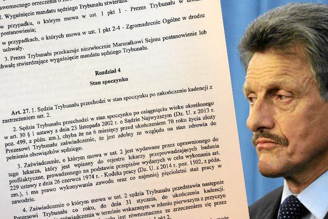 PiS złożył do laski projekt nowych przepisów dotyczących Trybunału Konstytucyjnego.