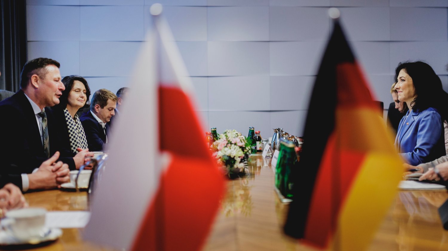 Delegacje podczas rozmów w Warszawie