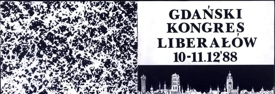 Zaproszenie na Gdański Kongres Liberałów, 10-11 grudnia 1988