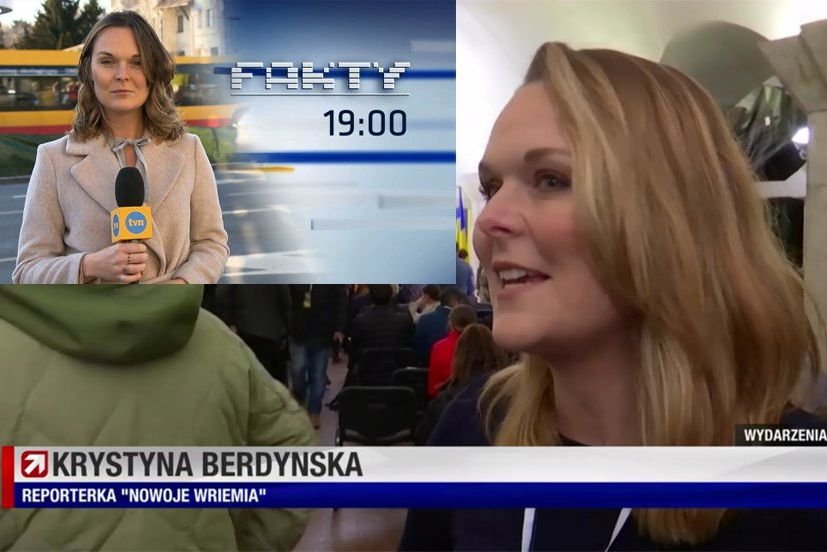 W "Wydarzeniach" Polsatu pomylono nazwisko dziennikarki "Faktów" TVN.