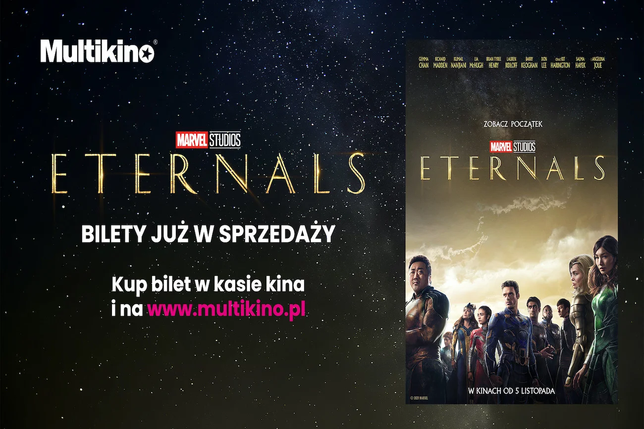 Przedsprzedaż biletów na premierę filmu "Eternals"