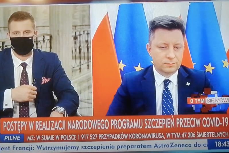 Miłosz Kleczek na antenie TVP Info zasypał Michała Dworczyka niewygodnymi pytaniami.