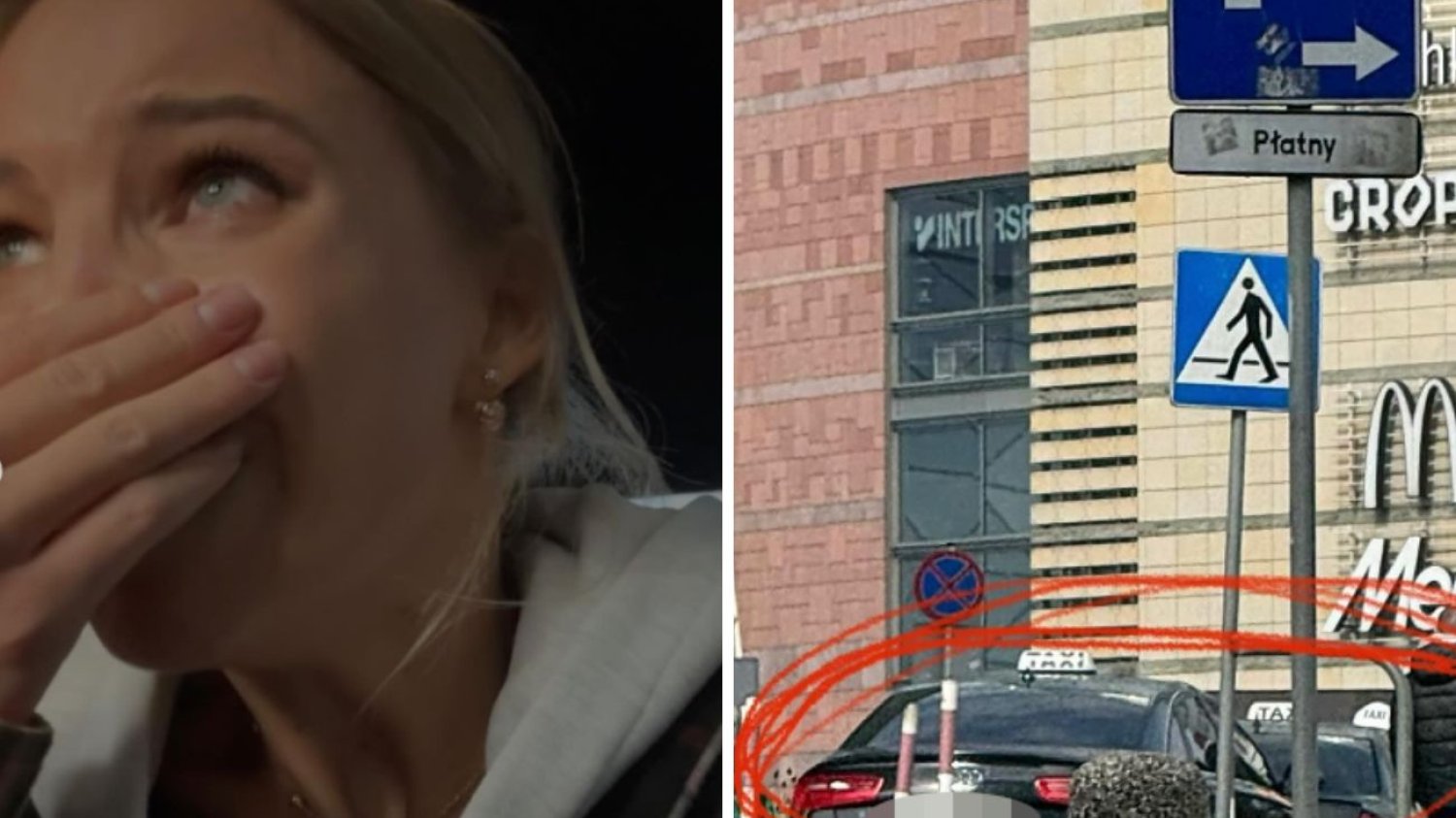 Taksówkarz z Warszawy zwyzywał Ukrainkę. Zamknął ją w aucie i jej groził