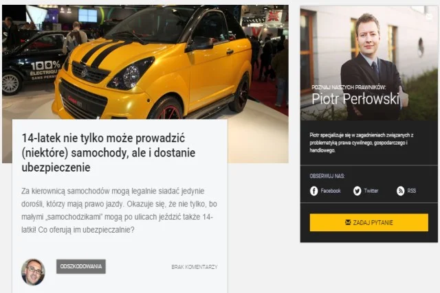 Blogerzy Bezprawnik.pl współpracują z kilkunastoosobowym zespołem prawnym.