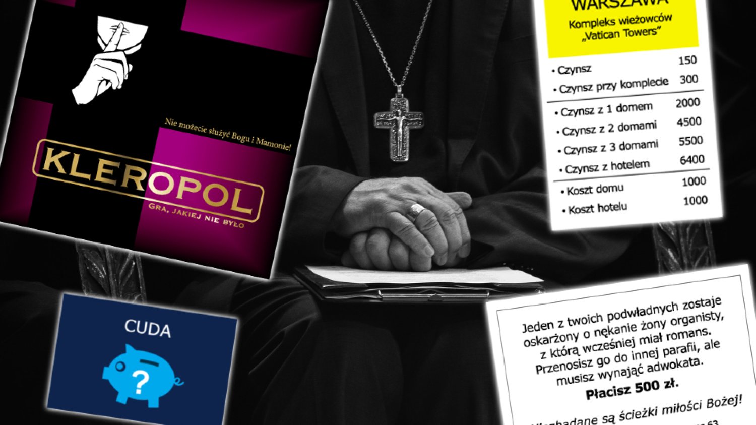 "Kleropol" opiera się na podobnych zasadach co popularne "Monopoly"
