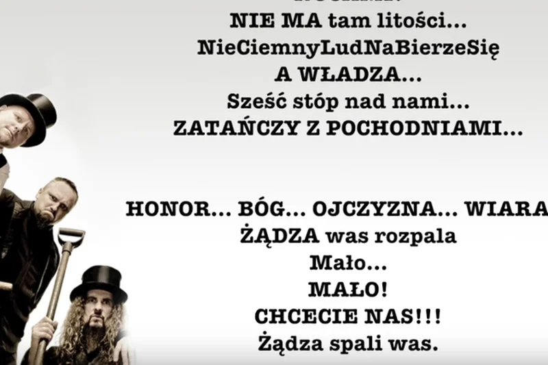 Hunter nagrał piosenkę przeciwko władzy