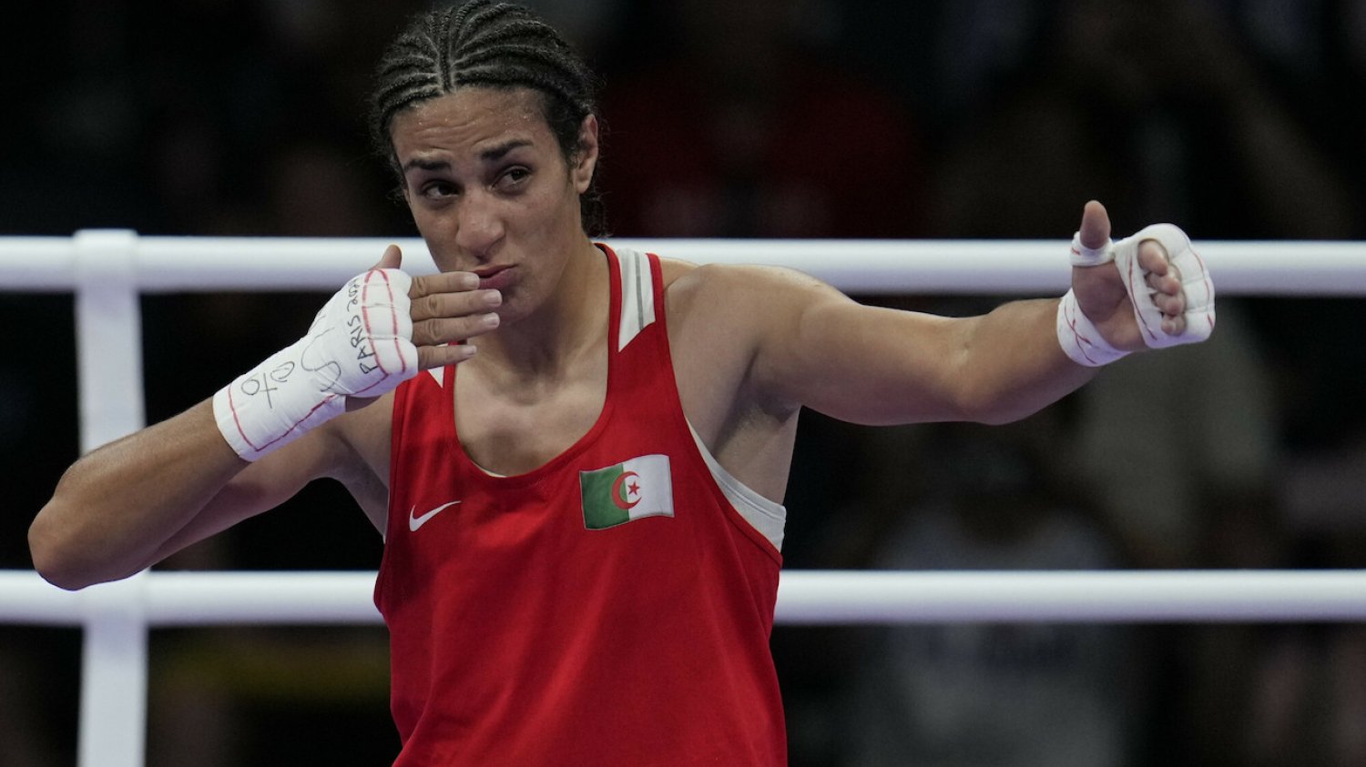 Imane Khelif po zwycięstwie na igrzyskach deklaruje: Jestem kobietą