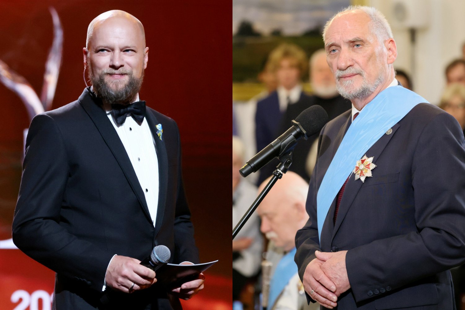 Maciej Stuhr i Antoni Macierewicz