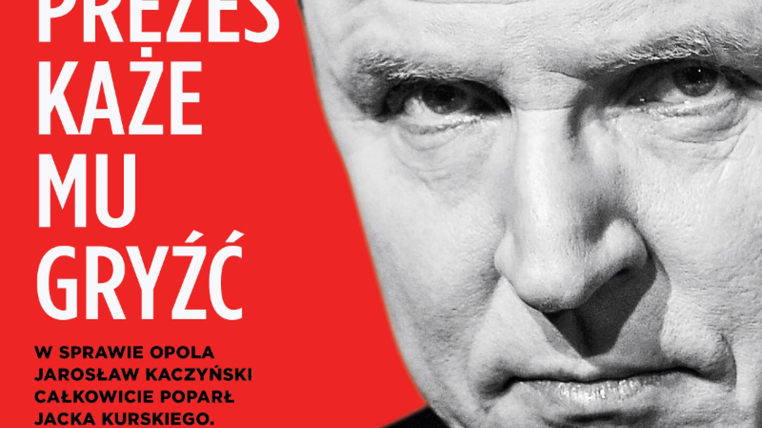 Jednym z wizerunkowych przegranych afery jest prezes TVP Jacek Kurski.
