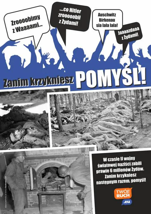 ulotka przygotowana przez działaczy TR z Wielkopolski