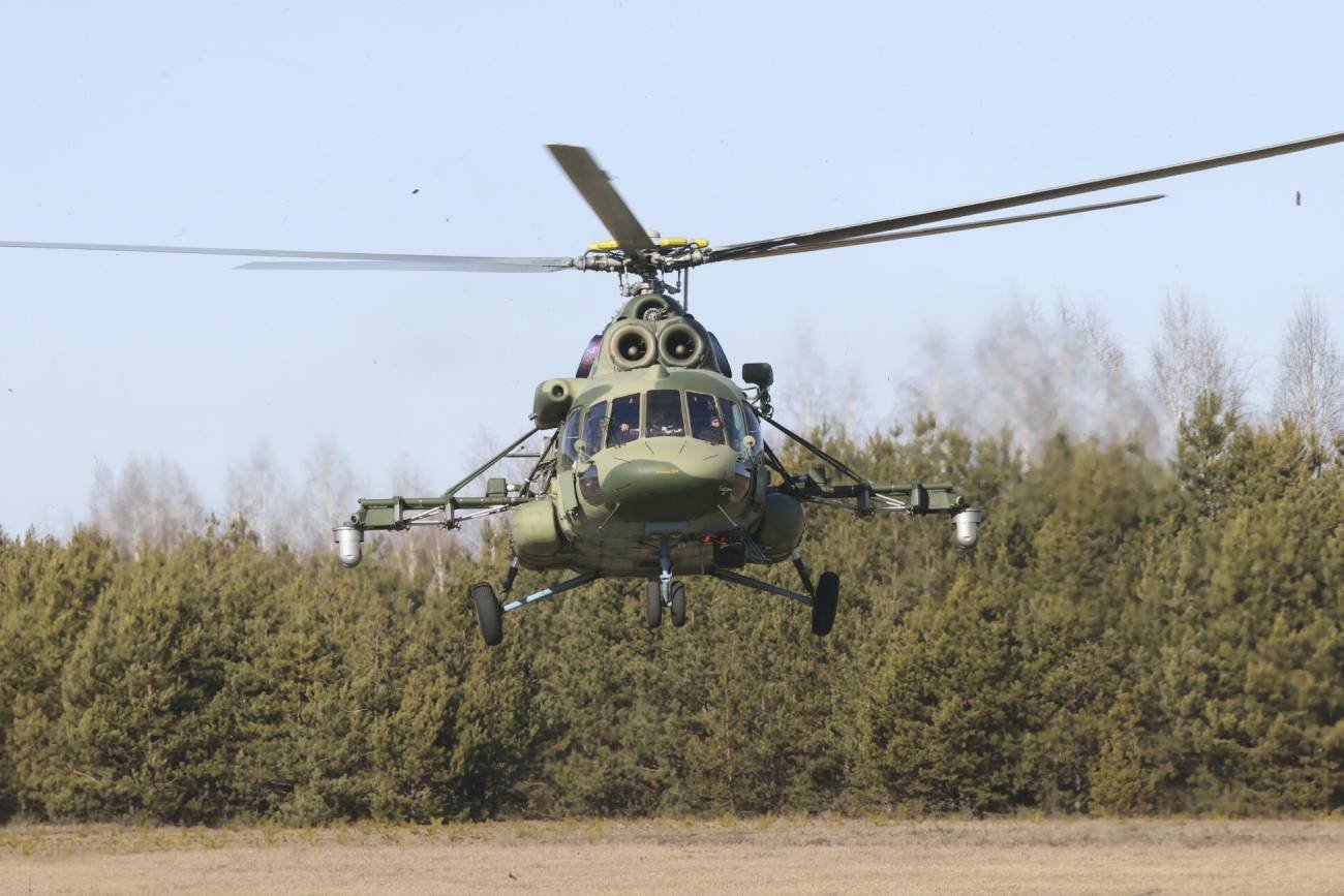 Nalot śmigłowców z Bialorusi. Świadek z Białowieży opisuje, co widział